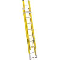 Industrial Heavy-Duty Extension Ladders (6200 Series), 375 lbs. Cap., 13' H, Grade 1AA Equipment World