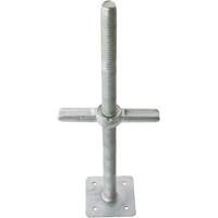Scaffolding Accessories - Adjustable Jack Screw, Adjustable Jack Screw, 24" W x 24" H Equipment World