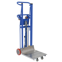 Hydra Lift Platform Stacker, Foot Pump Operated, 750 lbs. Capacity, 52" Max Lift Equipment World
