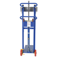 Hydra Lift Platform Stacker, Foot Pump Operated, 750 lbs. Capacity, 52" Max Lift Equipment World