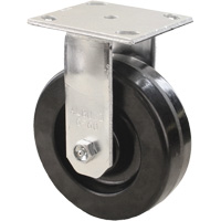 Heavy-Duty EMaxx Kingpin Caster, Rigid, 6" (152.4 mm), Phenolic, 1200 lbs. (544.3 kg.) Equipment World