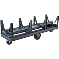 Bar Cradle Truck, 96" L x 28" W x 29" H, 10000 lbs. Capacity, Phenolic Wheels Equipment World