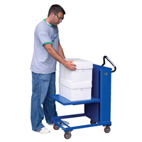 Plateformes auto-&eacute;l&eacute;vatrices, 20" lo x 20" la, Acier, Capacit&eacute; 230 lb Equipment World