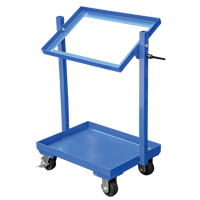 Stock Cart, Steel, 30-11/16" W x 19-1/4" D, 2 Shelves, 200 lbs. Capacity Equipment World