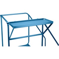 Mechanics/Maintenance Rolling Ladder, Steel, 4 Steps, 38" Platform Height Equipment World