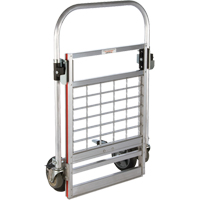 Four Wheel Folding Platform Truck, Aluminum, 750 lbs., 31" L x 23-1/4" W, 39" High Equipment World