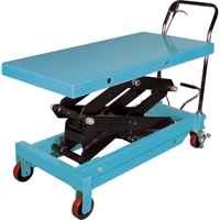 Heavy-Duty Hydraulic Scissor Lift Table, 48" L x 24" W, Steel, 1545 lbs. Capacity MJ526 | Equipment World