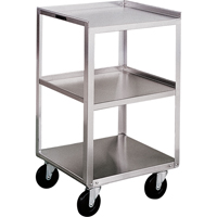 Equipment Stands, 3 Tiers, 16-3/4" W x 30-1/8" H x 18-3/4" D, 300 lbs. Capacity Equipment World