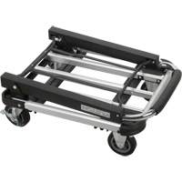 Chariots &agrave; plateforme pliants, Aluminium, 300 lb, 28" lo x 16" la, Hauteur 32" Equipment World