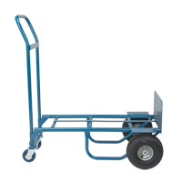 Convertible Deluxe Hand Truck, Steel, 800 lbs. Capacity Equipment World