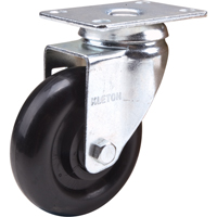 Caster, Swivel, 4" (101.6 mm), Polyolefin, 250 lbs. (113 kg.) Equipment World