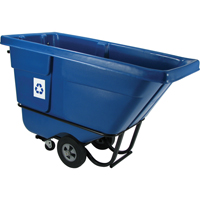 Tilt Truck, Polyethylene, 1/2 cu. yd., 850 lbs. Load Capacity Equipment World