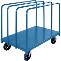 Single Level Rails Heavy-Duty Panel Mover Truck, 48" x 30" x 45", 2000 lbs. Capacity Equipment World
