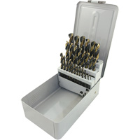 BG29 JET-KUT&reg; Torque Drive&reg; Drill Bit Set, 29 Pieces, High Speed Steel Equipment World