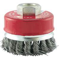 CKB2201T Knotted Cup Brush, 2-3/4" Dia. x 5/8"-11 Arbor Equipment World