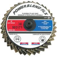 Powerblend FLX Roll-on Flap Disc, 3" x Type R, Z40 Grit, Zirconia Alumina Equipment World