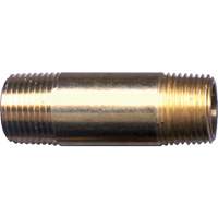 Long Nipple, Brass, 1/4", NPT Equipment World