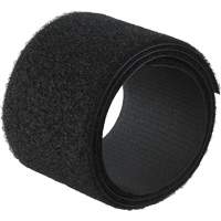 Attache ignifug&eacute;e, Boucle, 50 vg x 3/4", Cousu, Noir Equipment World