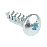 Tapping Screw Pan Head, #14 x 3/4" L, Zinc Plated Equipment World