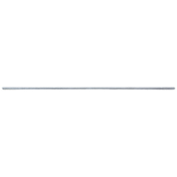 Threaded Rod, 1/4"-20, 36" L, Galvanized, Grade 2 Grade Equipment World