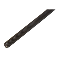 Threaded Rod, 1/4"-20, 36" L, Plain, Grade B-7 Grade MMT193 | Equipment World