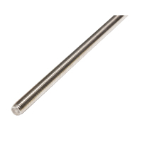 Threaded Rod, 1/4"-20, 36" L, Stainless Steel, Grade 18-8 Grade MMT209 | Equipment World