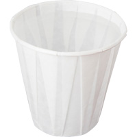 Pleated Cup, Paper, 5 oz., White MMT414 | Equipment World