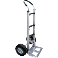 Knocked Down Hand Truck, Continuous Handle, Aluminum, 49-5/8" Height, 500 lbs. Capacity Equipment World