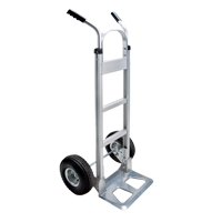 Knocked Down Hand Truck, Dual Handle, Aluminum, 50-5/8" Height, 500 lbs. Capacity Equipment World