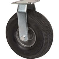 Roulettes de rechange pour chariots &agrave; plateforme robustes, Fixe, 10" (254 mm), Pneumatique, 400 lb (181 kg) Equipment World
