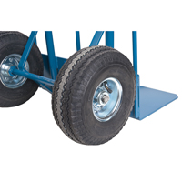 Load Retention Hand Truck, Dual Handle, Steel, 53" Height, 600 lbs. Capacity Equipment World