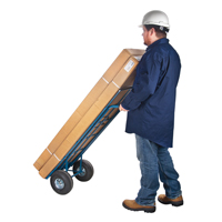 Load Retention Hand Truck, Dual Handle, Steel, 53" Height, 600 lbs. Capacity Equipment World