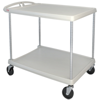 myCart Utility Cart, 2 Tiers, 26" x 36-7/8" x 36", 400 lbs. Capacity Equipment World