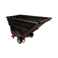 Tilt Truck, Polyethylene, 1-1/2 cu. yd., 1200 lbs. Load Capacity Equipment World