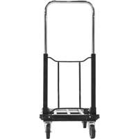 Fold-Up Platform Truck, Stainless Steel, 300 lbs., 28" L x 16" W, 33-1/2" High Equipment World