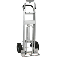 Three-Position Spartan III Convertible Hand Truck, Aluminum, 750 lbs. Capacity Equipment World