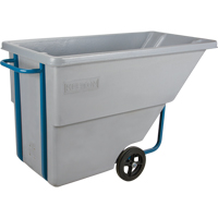 Tilt Truck, Polyethylene, 0.625 cu. yd., 850 lbs. Load Capacity Equipment World