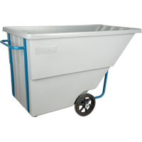 Tilt Truck, Polyethylene, 1.1 cu. yd., 1250 lbs. Load Capacity Equipment World