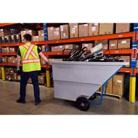 Tilt Truck, Polyethylene, 1.1 cu. yd., 1250 lbs. Load Capacity Equipment World