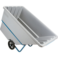 Tilt Truck, Polyethylene, 1.1 cu. yd., 2000 lbs. Load Capacity Equipment World