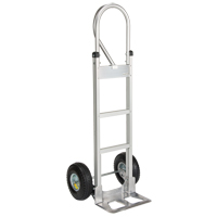 Knocked Down Hand Truck, P-Handle Handle, Aluminum, 52-1/8" Height, 500 lbs. Capacity Equipment World