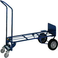 Deluxe Industrial Convertible Hand Truck, Steel, 1000 lbs. Capacity Equipment World