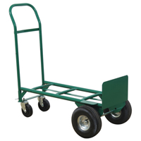 Greenline Economical Convertible Hand Truck, Steel, 600 lbs. Capacity Equipment World