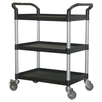 Chariot utilitaire, 3 tiers, 33-1/2" x 39-3/8" x 19", Capacit&eacute; 300 lb Equipment World