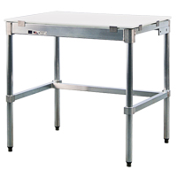Poly-Top Workbench, 36" W x 24" D x 35-1/2" H, 2000 lbs. Capacity MO487 | Equipment World