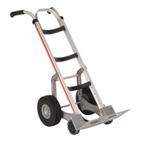 Self-Stabilizing Hand Truck, Dual Handle, Aluminum, 55'' Height, 500 lbs. Capacity Equipment World