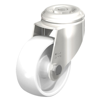 Stainless Steel Nylon Caster, Swivel, 3-1/8" (79.5 mm) Dia., 265 lbs. (120 kg.) Capacity Equipment World