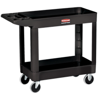Heavy-Duty Utility Cart - 4520-89, 2 Tiers, 25-7/8" x 33-1/4" x 45-1/4", 500 lbs. Capacity Equipment World