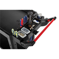 Heavy-Duty Adaptable Utility Cart, 2 Tiers, 17-3/4" x 36" x 46-1/5", 500 lbs. Capacity Equipment World