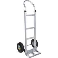 Knocked Down Hand Truck, Continuous Handle, Aluminum, 49-5/8" Height, 500 lbs. Capacity Equipment World